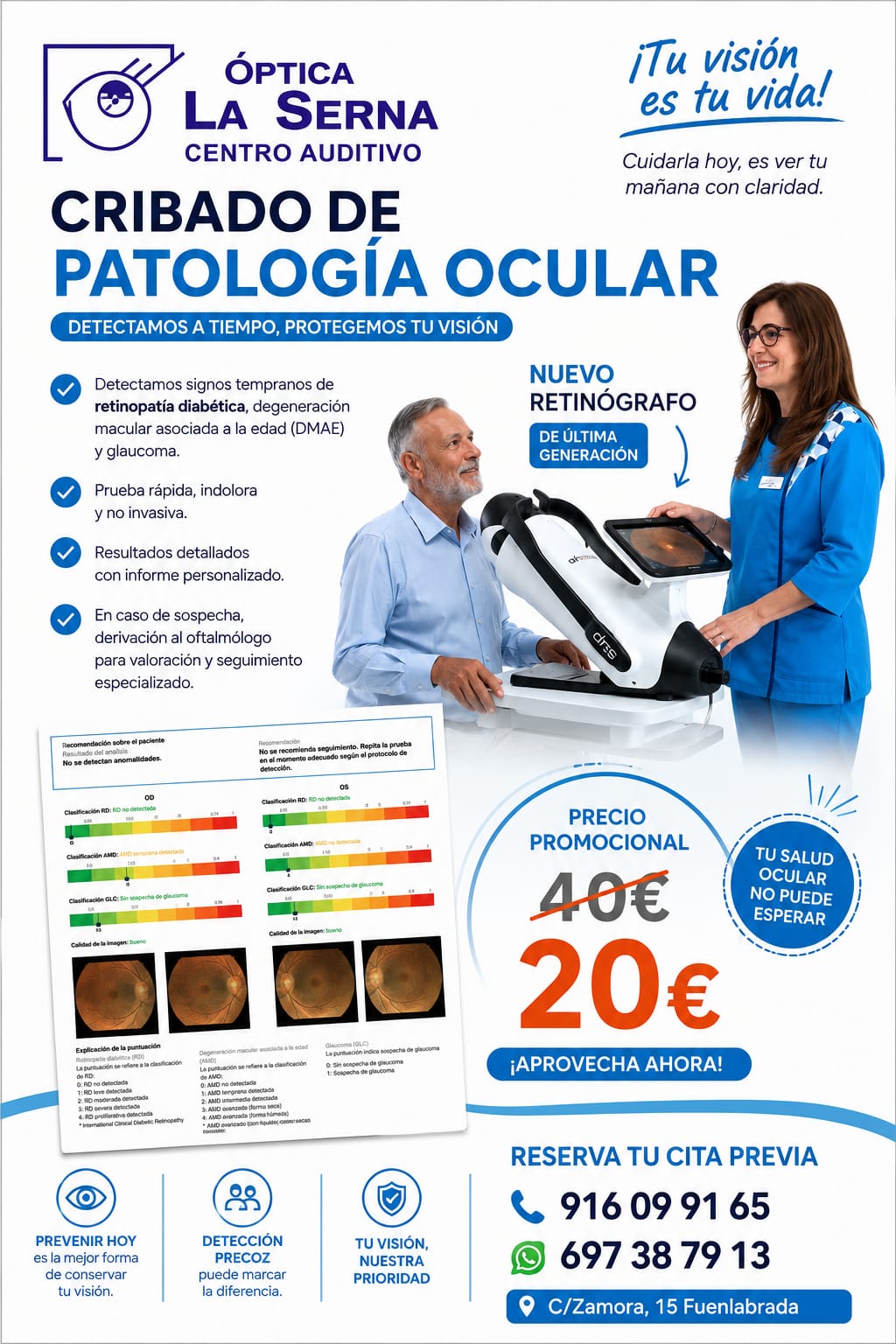 pop up optica la serna